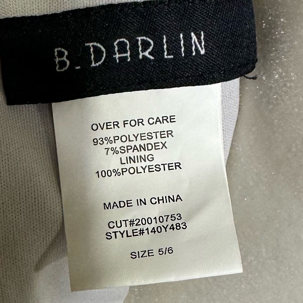 B. Darlin Juniors Sequined Mini Fit & Flare Dress - Picture 11 of 13